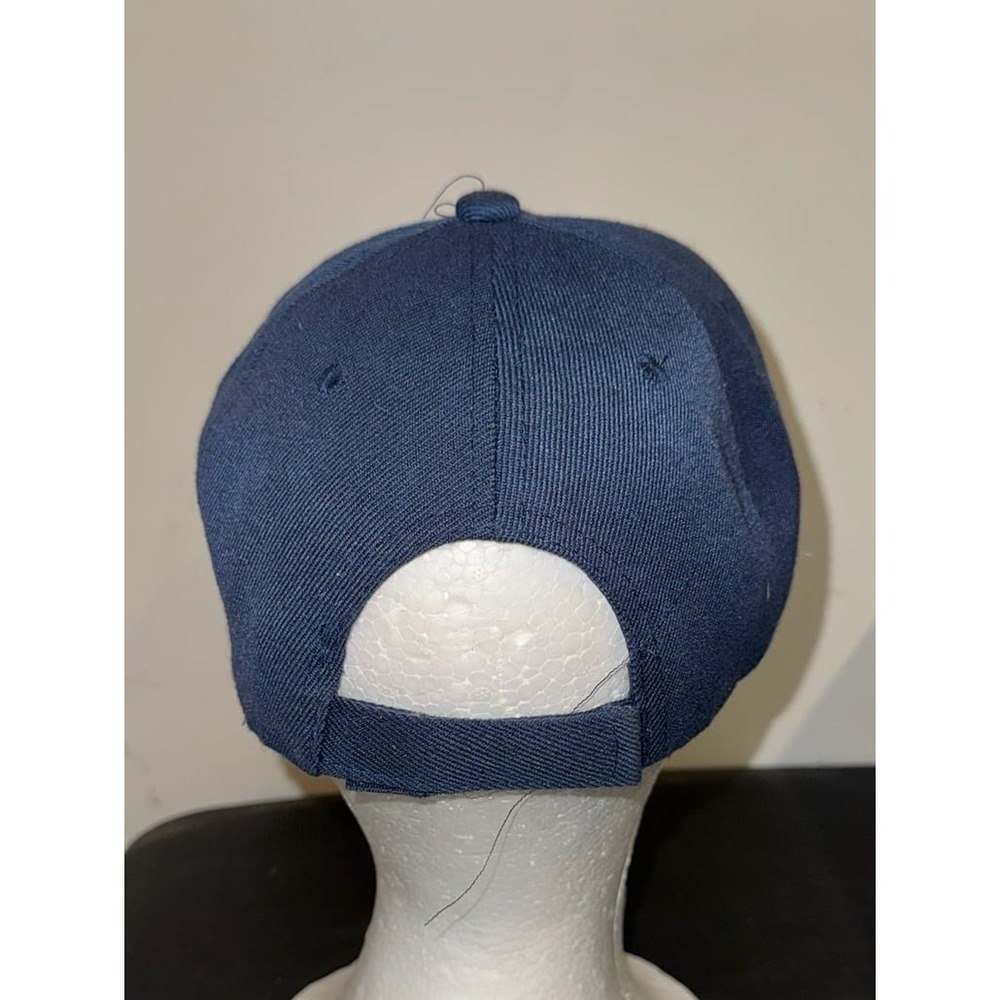 Vintage Y2k The North Face Embroidery Lgog Navy Blue Adjustable Hat Cap - Picture 3 of 6